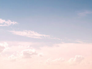 青い空と白い雲