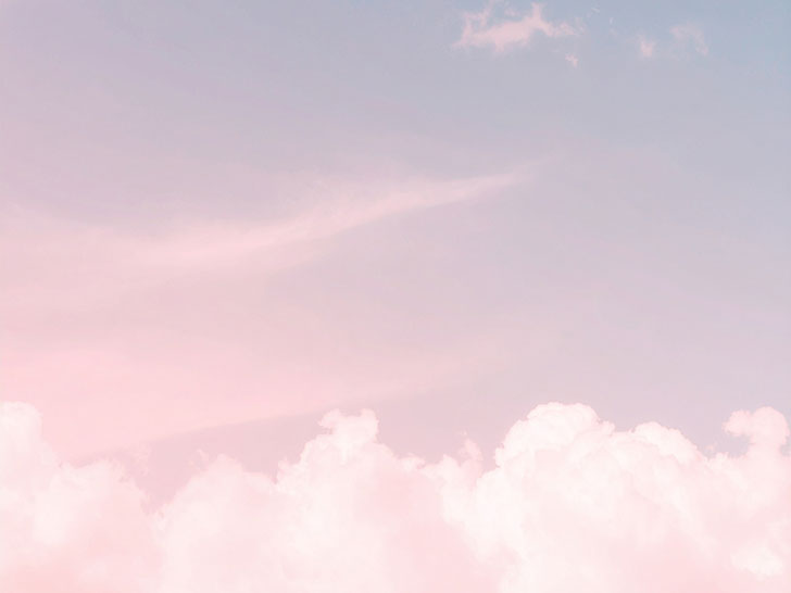 青い空と白い雲