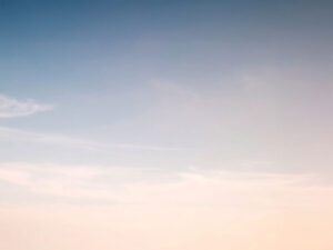 青い空と白い雲