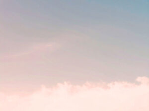 青い空と白い雲