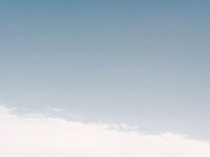 青い空と白い雲