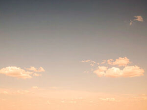 青い空と白い雲