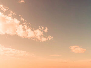 青い空と白い雲