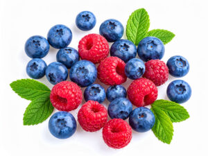 たくさんのフレッシュなベリー