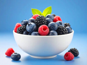 たくさんのフレッシュなベリー