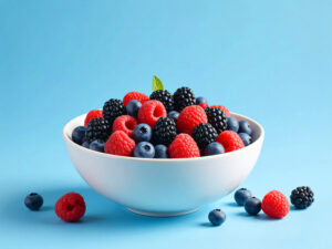 たくさんのフレッシュなベリー