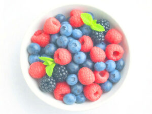 たくさんのフレッシュなベリー