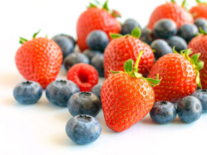 たくさんのフレッシュなベリー