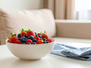 たくさんのフレッシュなベリー