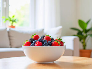 たくさんのフレッシュなベリー