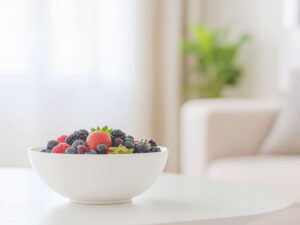 たくさんのフレッシュなベリー